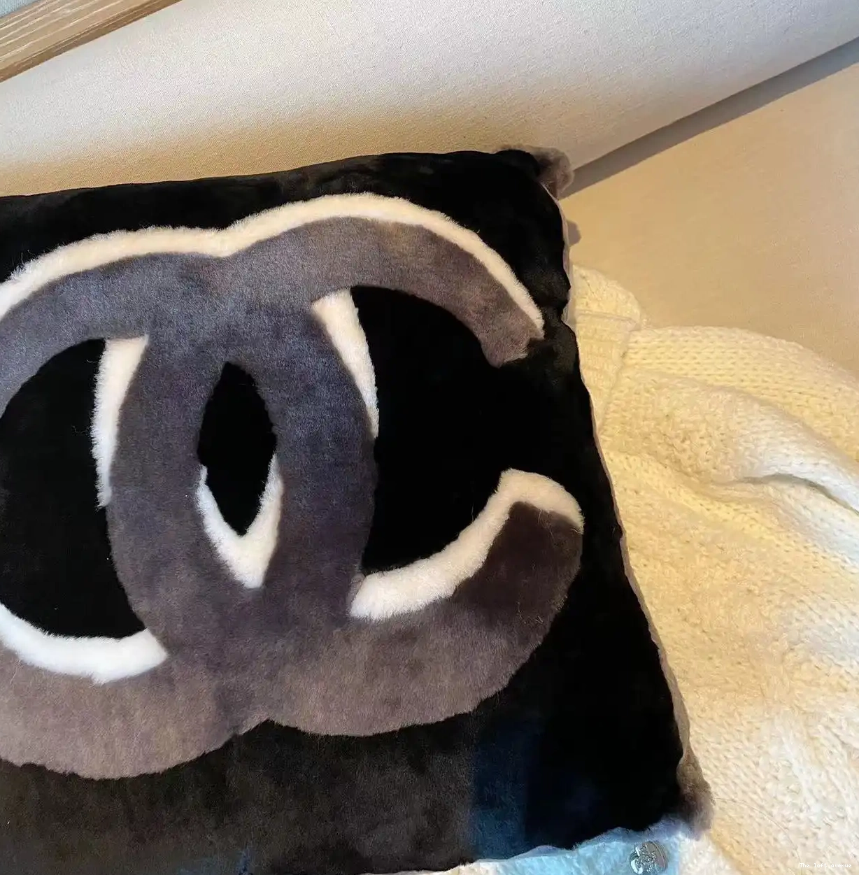 THROW SHEARLING COCO PILLOW 0706